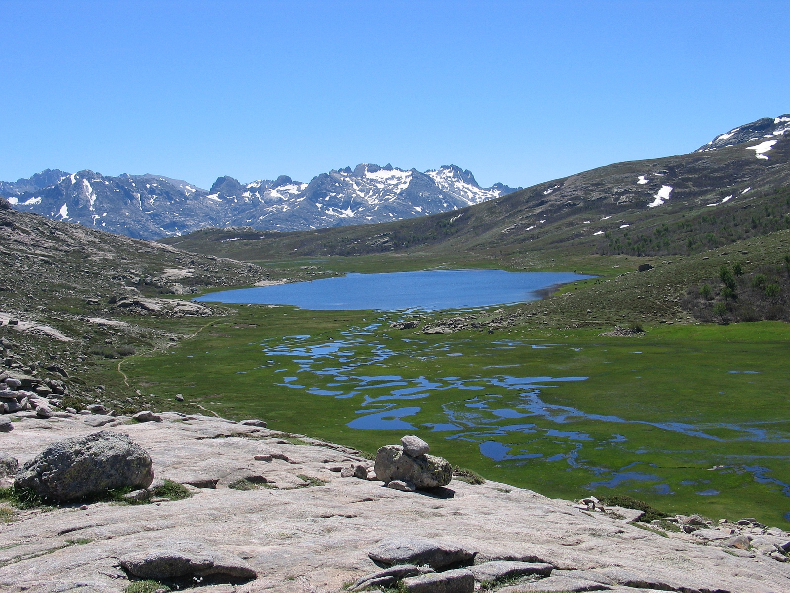 Le Lac de Ninu et le GR 20